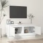 Mesa de centro madera contrachapada blanco 102x50x44 cm by , Coffee table - Ref: Foro24-819876, Price: 49,22 €, Discount: %