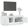 Mesa de centro madera contrachapada blanco 102x50x44 cm by , Coffee table - Ref: Foro24-819876, Price: 49,22 €, Discount: %