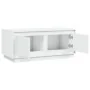 Mesa de centro madera contrachapada blanco 102x50x44 cm by , Coffee table - Ref: Foro24-819876, Price: 49,22 €, Discount: %