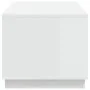 Mesa de centro madera contrachapada blanco 102x50x44 cm by , Coffee table - Ref: Foro24-819876, Price: 49,22 €, Discount: %