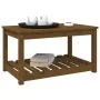 Mesa de jardín madera maciza pino marrón miel 82,5x50,5x45 cm de , Mesas de jardín - Ref: Foro24-824137, Precio: 89,38 €, Des...