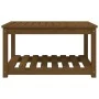 Mesa de jardín madera maciza pino marrón miel 82,5x50,5x45 cm de , Mesas de jardín - Ref: Foro24-824137, Precio: 89,38 €, Des...