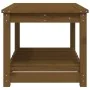 Mesa de jardín madera maciza pino marrón miel 82,5x50,5x45 cm de , Mesas de jardín - Ref: Foro24-824137, Precio: 89,38 €, Des...