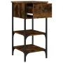 Mesitas noche 2 uds madera ingeniería roble ahumado 34x36x70 cm de , Mesitas de noche - Ref: Foro24-825978, Precio: 78,77 €, ...