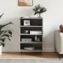 Aparador alto madera de ingeniería gris hormigón 57x35x90 cm by , Sideboards - Ref: Foro24-827232, Price: 39,74 €, Discount: %