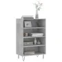 Aparador alto madera de ingeniería gris hormigón 57x35x90 cm by , Sideboards - Ref: Foro24-827232, Price: 39,74 €, Discount: %