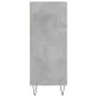 Aparador alto madera de ingeniería gris hormigón 57x35x90 cm by , Sideboards - Ref: Foro24-827232, Price: 39,74 €, Discount: %