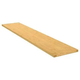 Estante de pared de bambú 100x20x1,5 cm by , Shelves and shelves - Ref: Foro24-352727, Price: 43,44 €, Discount: %