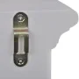Armario de cocina de pared de madera y puerta de vidrio blanco de , Armarios de cocina - Ref: Foro24-241374, Precio: 170,26 €...