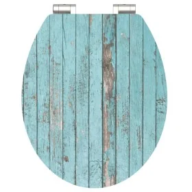 SCHÜTTE Tapa de váter con cierre suave brillante MDF BLUE WOOD von , Toiletten- und Bidetsitze - Ref: Foro24-438752, Preis: 5...