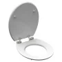 SCHÜTTE Tapa de váter con cierre suave brillante MDF BLUE WOOD by , Toilet and bidet seats - Ref: Foro24-438752, Price: 59,31...
