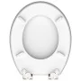 SCHÜTTE Tapa de váter con cierre suave brillante MDF BLUE WOOD by , Toilet and bidet seats - Ref: Foro24-438752, Price: 59,31...