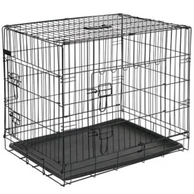 @Pet Transportín para perros metal negro 107x70x77,5 cm 15004 by , Pet carriers and boxes - Ref: Foro24-413721, Price: 104,68...