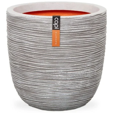 Capi Macetero Nature Rib color marfil 54x52 cm KOFI935 by , Pots and planters - Ref: Foro24-424241, Price: 185,76 €, Discount: %