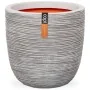 Capi Macetero Nature Rib color marfil 54x52 cm KOFI935 by , Pots and planters - Ref: Foro24-424241, Price: 185,76 €, Discount: %