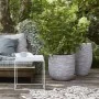 Capi Macetero Nature Rib color marfil 54x52 cm KOFI935 by , Pots and planters - Ref: Foro24-424241, Price: 185,76 €, Discount: %
