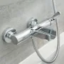 SCHÜTTE Grifo monomando de bañera con caño en cascada NIAGARA de , Grifos - Ref: Foro24-425796, Precio: 98,88 €, Descuento: %