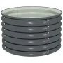 Arriate de acero galvanizado gris 80x80x44 cm von , Töpfe und Pflanzgefäße - Ref: Foro24-45530, Preis: 93,42 €, Rabatt: %