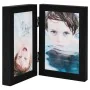 Marco de foto collage plegable negro 2x(21x29,7 cm) by , Photo frames - Ref: Foro24-332767, Price: 22,02 €, Discount: %