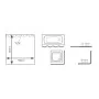 RIDDER Cortina de ducha Satin White 180x200 cm by , shower curtains - Ref: Foro24-425886, Price: 39,20 €, Discount: %