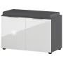 Germania Banco zapatero GW-Rimini 75x40x48 cm grafito y blanco by , Shoe racks and shoe organizers - Ref: Foro24-438392, Pric...
