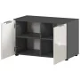 Germania Banco zapatero GW-Rimini 75x40x48 cm grafito y blanco by , Shoe racks and shoe organizers - Ref: Foro24-438392, Pric...