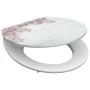 SCHÜTTE Asiento de inodoro con cierre suave FLOWERS & WOOD MDF brillo by , Toilet and bidet seats - Ref: Foro24-438759, Price...