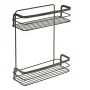 Metaltex Estante para ducha de 2 niveles negro by , Bathtub trays - Ref: Foro24-443446, Price: 30,26 €, Discount: %