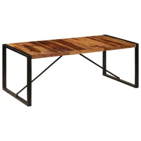 Mesa de comedor de madera maciza de sheesham 200x100x75 cm von , Küchen- und Esstische - Ref: Foro24-247413, Preis: 431,89 €,...