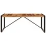 Mesa de comedor de madera maciza de sheesham 200x100x75 cm de , Mesas de cocina y de comedor - Ref: Foro24-247413, Precio: 41...