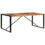 Mesa de comedor de madera maciza de sheesham 200x100x75 cm de , Mesas de cocina y de comedor - Ref: Foro24-247413, Precio: 41...