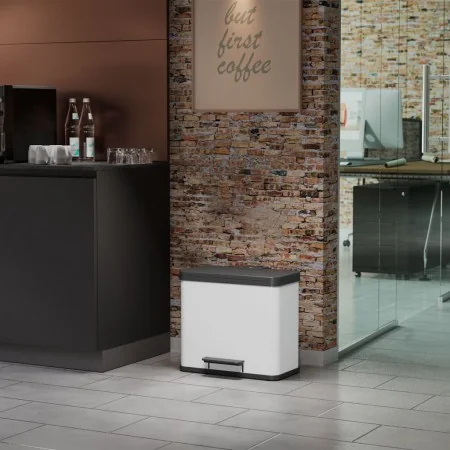 Hailo Cubo de basura pedal Oko Trio Plus talla L blanco 3x9 l 0633-230 by , Garbage cans and trash cans - Ref: Foro24-415433,...