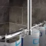 RIDDER Barra de cortina de ducha de esquina universal 25mm cromo 59500 by , shower bars - Ref: Foro24-421550, Price: 38,49 €,...