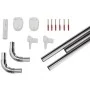 RIDDER Barra de cortina de ducha de esquina universal 25mm cromo 59500 by , shower bars - Ref: Foro24-421550, Price: 38,49 €,...