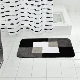 RIDDER Alfombrilla de baño Coins 60x90 cm gris 7103307 von , Teppiche und Badematten - Ref: Foro24-421573, Preis: 45,60 €, Ra...