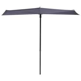 Madison Sombrilla para terraza Sun Wave 270x150 cm azul zafiro by , Umbrellas - Ref: Foro24-423723, Price: 183,18 €, Discount: %