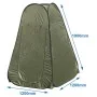 ProPlus Tienda de privacidad desplegable poliéster verde by , tents - Ref: Foro24-424750, Price: 38,93 €, Discount: %