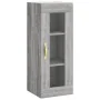 Aparador alto madera contrachapada gris Sonoma 34,5x34x180 cm de , Aparadores - Ref: Foro24-3199287, Precio: 108,52 €, Descue...