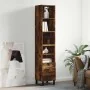 Aparador de madera contrachapada roble ahumado 34,5x34x180 cm von , Sideboards - Ref: Foro24-3189794, Preis: 97,26 €, Rabatt: %