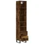 Aparador de madera contrachapada roble ahumado 34,5x34x180 cm von , Sideboards - Ref: Foro24-3189794, Preis: 97,26 €, Rabatt: %