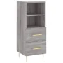 Aparador alto madera contrachapada gris Sonoma 34,5x34x180 cm de , Aparadores - Ref: Foro24-3200255, Precio: 106,71 €, Descue...