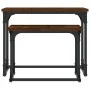 Mesa de centro apilable 2 pzas madera ingeniería roble marrón by , Coffee table - Ref: Foro24-833372, Price: 32,74 €, Discoun...