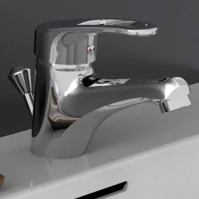 SCHÜTTE Grifo mezclador de lavabo BATONI cromado by , Faucets - Ref: Foro24-438662, Price: 47,31 €, Discount: %