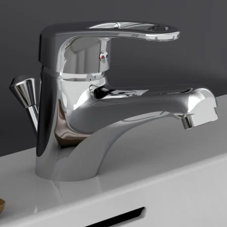 SCHÜTTE Grifo mezclador de lavabo BATONI cromado von , Wasserhähne - Ref: Foro24-438662, Preis: 47,31 €, Rabatt: %