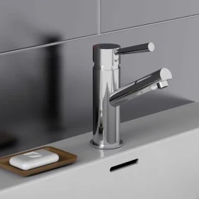 SCHÜTTE Grifo mezclador de lavabo STOCKHOLM cromado by , Faucets - Ref: Foro24-438674, Price: 70,58 €, Discount: %