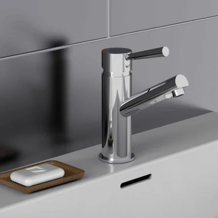 SCHÜTTE Grifo mezclador de lavabo STOCKHOLM cromado de , Grifos - Ref: Foro24-438674, Precio: 70,58 €, Descuento: %