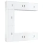 Set de muebles de TV 7 pzas madera contrachapada blanco brillo von , TV-Möbel - Ref: Foro24-3188648, Preis: 371,59 €, Rabatt: %