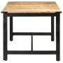 Mesa de comedor de madera maciza de mango rugosa 180x90x76 cm de , Mesas de cocina y de comedor - Ref: Foro24-287436, Precio:...