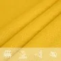 Toldo de vela amarillo HDPE 160 g/m² 3x4x5 m de , Sombrillas - Ref: Foro24-311586, Precio: 21,88 €, Descuento: %