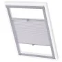 Persiana plisada blanca PK06 de , Persianas y estores - Ref: Foro24-133531, Precio: 48,15 €, Descuento: %